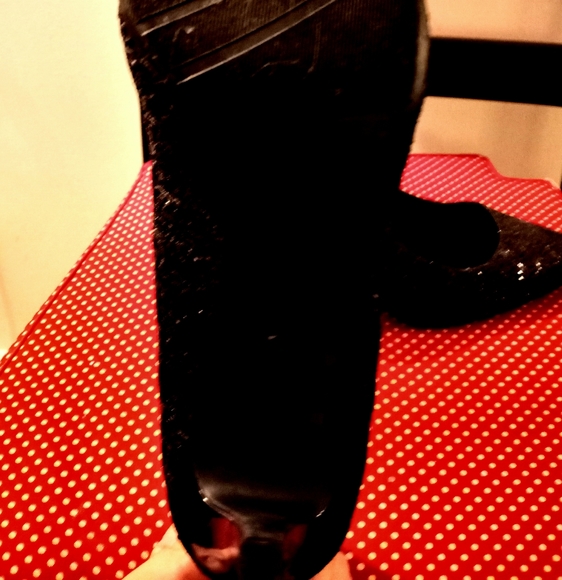 Sequin Black High heel shoes - Picture 4 of 5